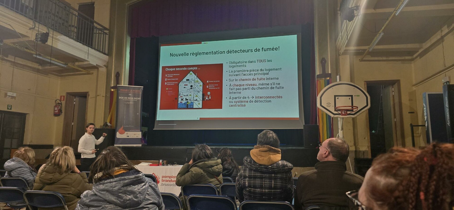 Sensibilisation aux risques d’incendie à l’école Notre-Dame de Lourdes