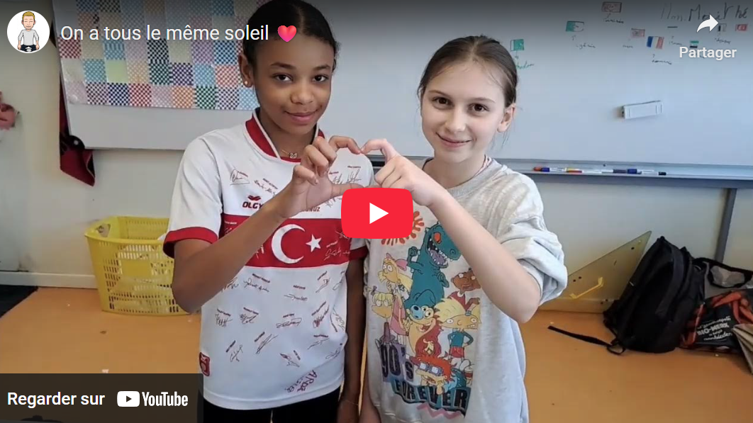 On a tous le même soleil ❤️