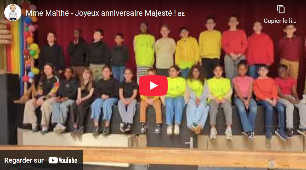 Joyeux anniversaire, Majesté !