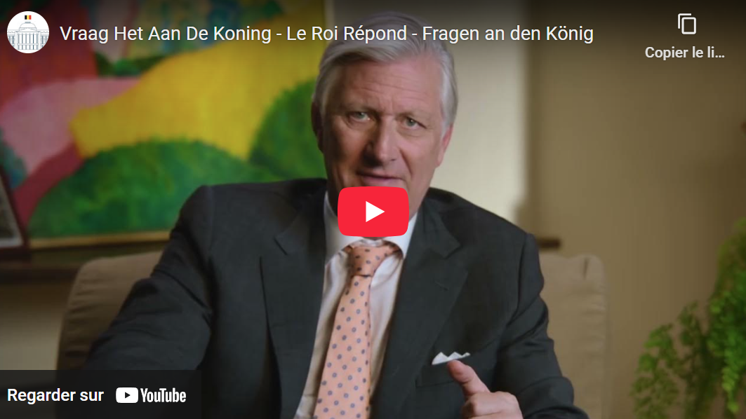 Le Roi Philippe nous a répondu !