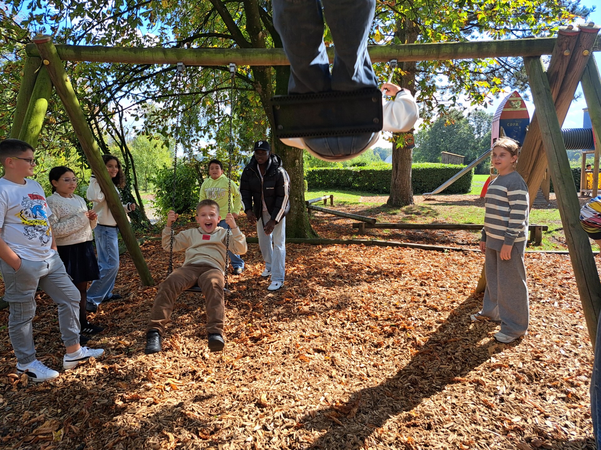 Classes vertes 5B et 6B : Jour 1 (photos)