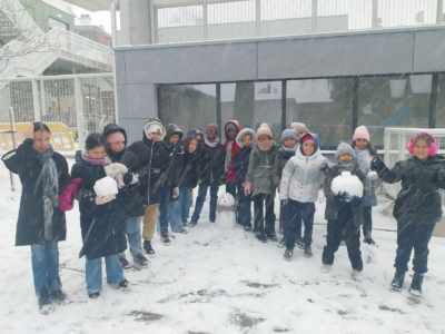 NDL sous la neige:-)