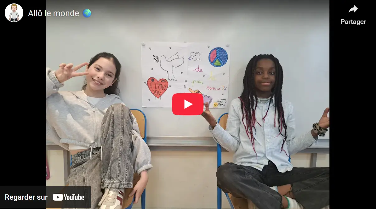 5B : Allô le monde 🌍