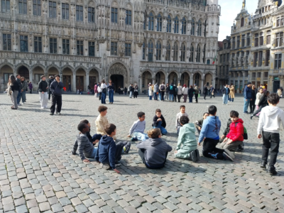 Sortie des 4ème primaires à la Grand-Place