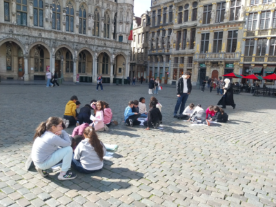 Sortie des 4ème primaires à la Grand-Place