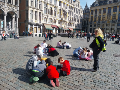 Sortie des 4ème primaires à la Grand-Place