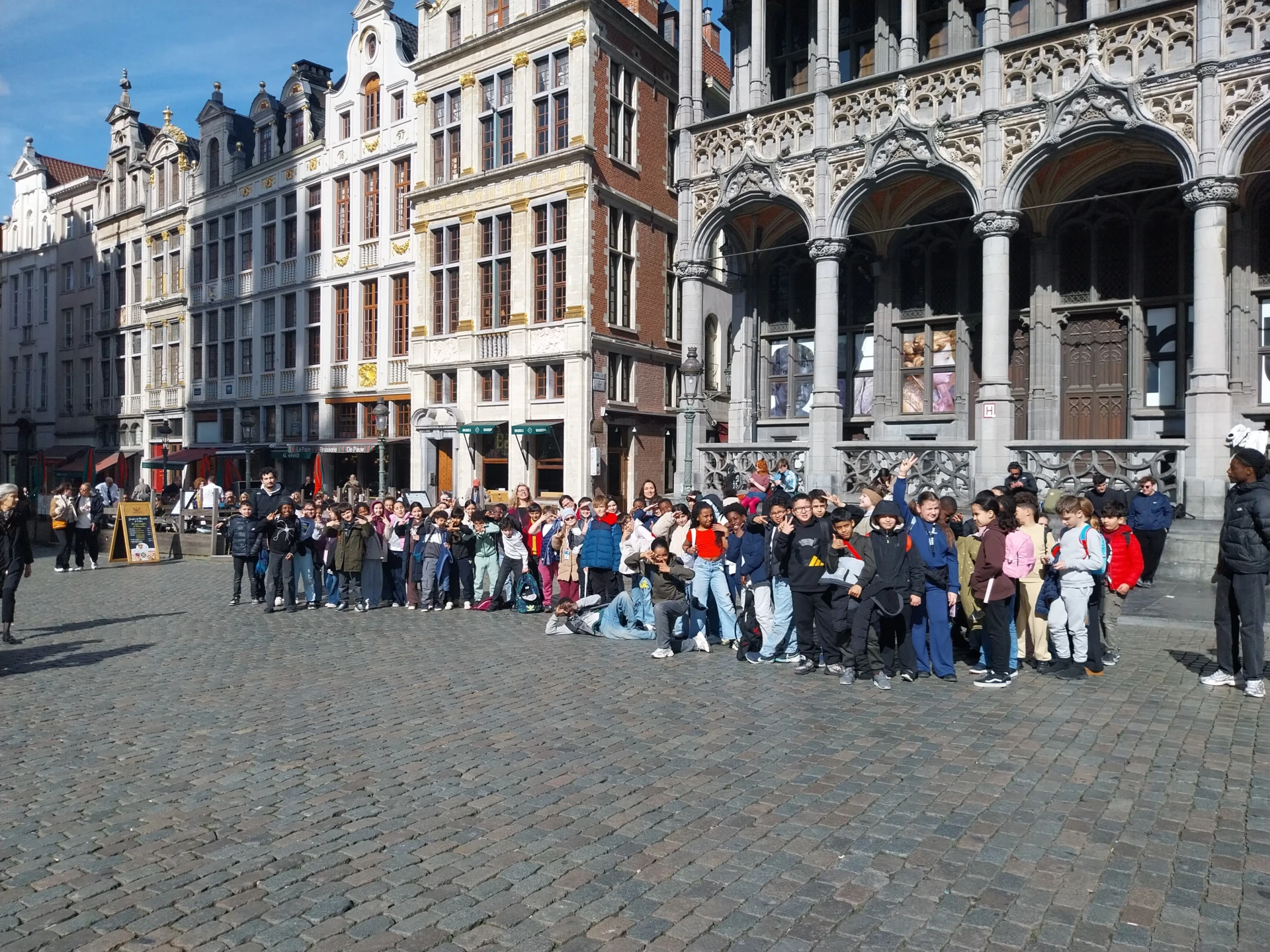 Sortie des 4ème primaires à la Grand-Place