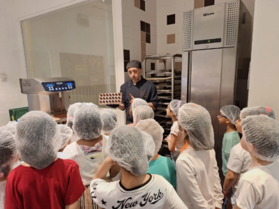 1ère C – une merveilleuse journée au musée du chocolat !