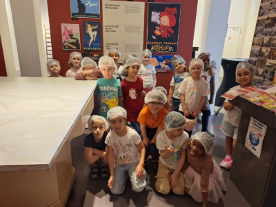 1ère C – une merveilleuse journée au musée du chocolat !