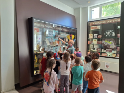 1ère C – une merveilleuse journée au musée du chocolat !