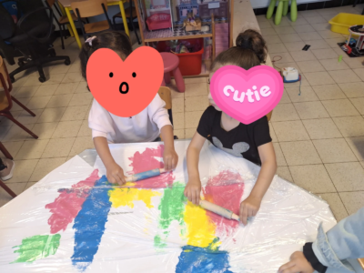 Découverte du rouleau en art